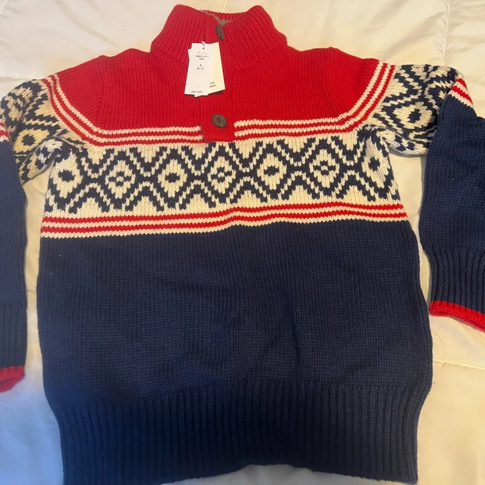 Gap fair isle sweater NEW with tags